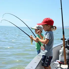 Mais de 350 crianças participam da etapa infantil do 1º Torneio de Pesca Esportiva